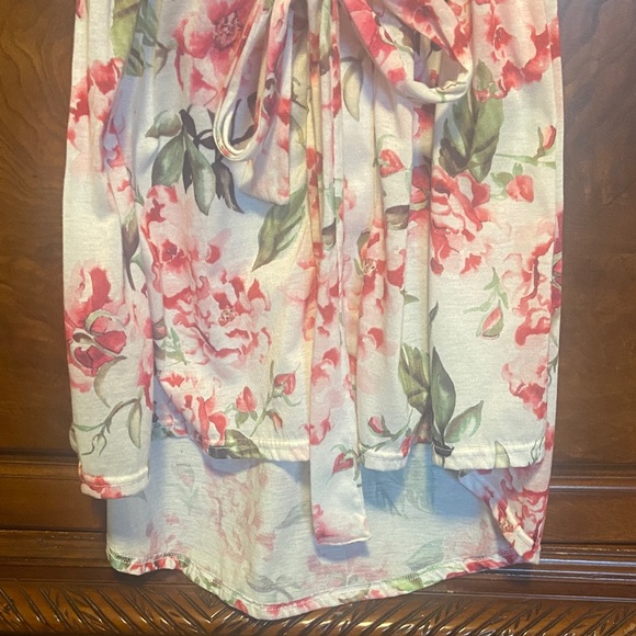 Show Me Your MuMu Pink Floral Robe - Picture 5 of 9